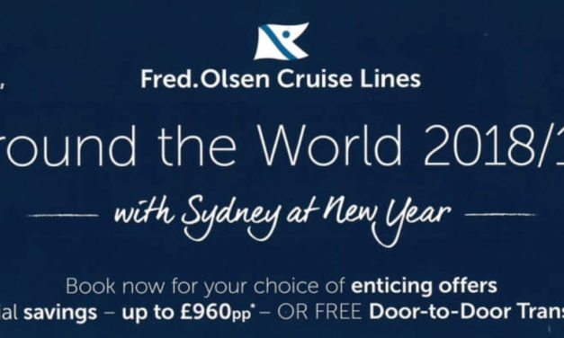 ‘Around the World 2018/19 with Sydney at New Year’ – a Fred. Olsen first!