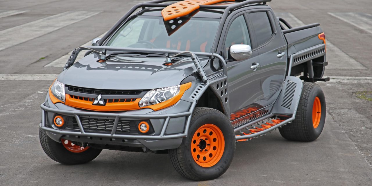 BESPOKE MITSUBISHI L200 BUILT SPECIALLY FOR FAST & FURIOUS LIVE BY ENTERTAINER AND RACING DRIVER SHANE LYNCH