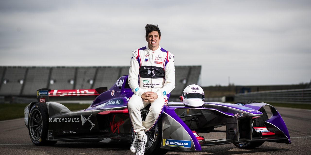 VERNON KAY DRIVES DS VIRGIN RACING’S FORMULA E CAR