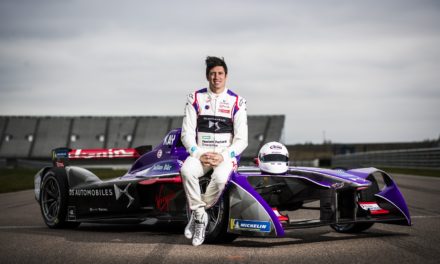 VERNON KAY DRIVES DS VIRGIN RACING’S FORMULA E CAR