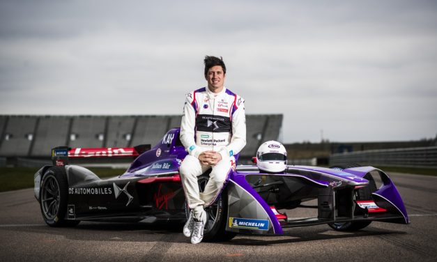 VERNON KAY DRIVES DS VIRGIN RACING’S FORMULA E CAR