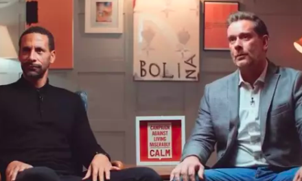Rio Ferdinand is the latest star to feature in CALMS #BestManProject