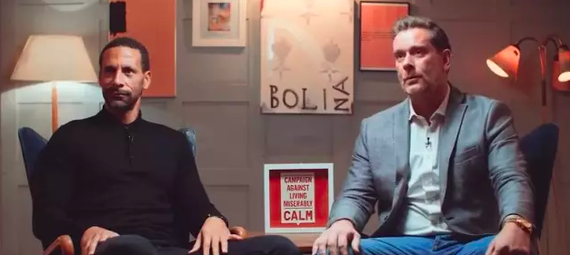 Rio Ferdinand is the latest star to feature in CALMS #BestManProject