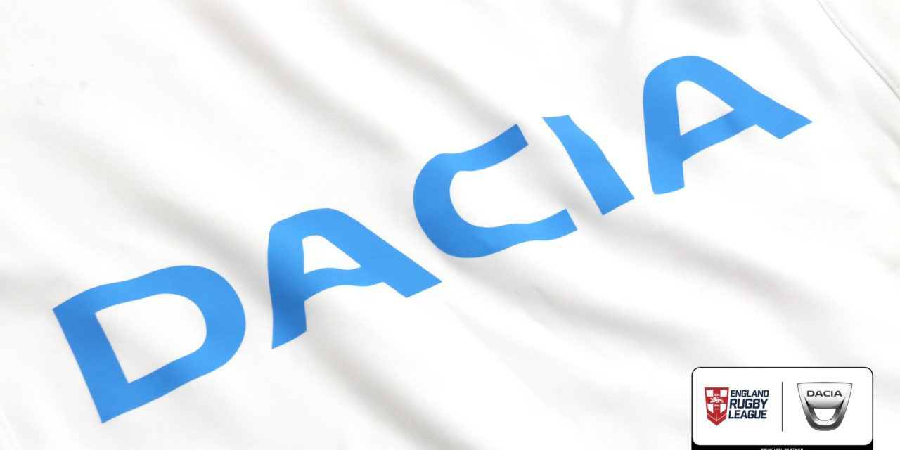 DACIA BECOMES PRINCIPAL PARTNER OF ENGLAND RUGBY LEAGUE
