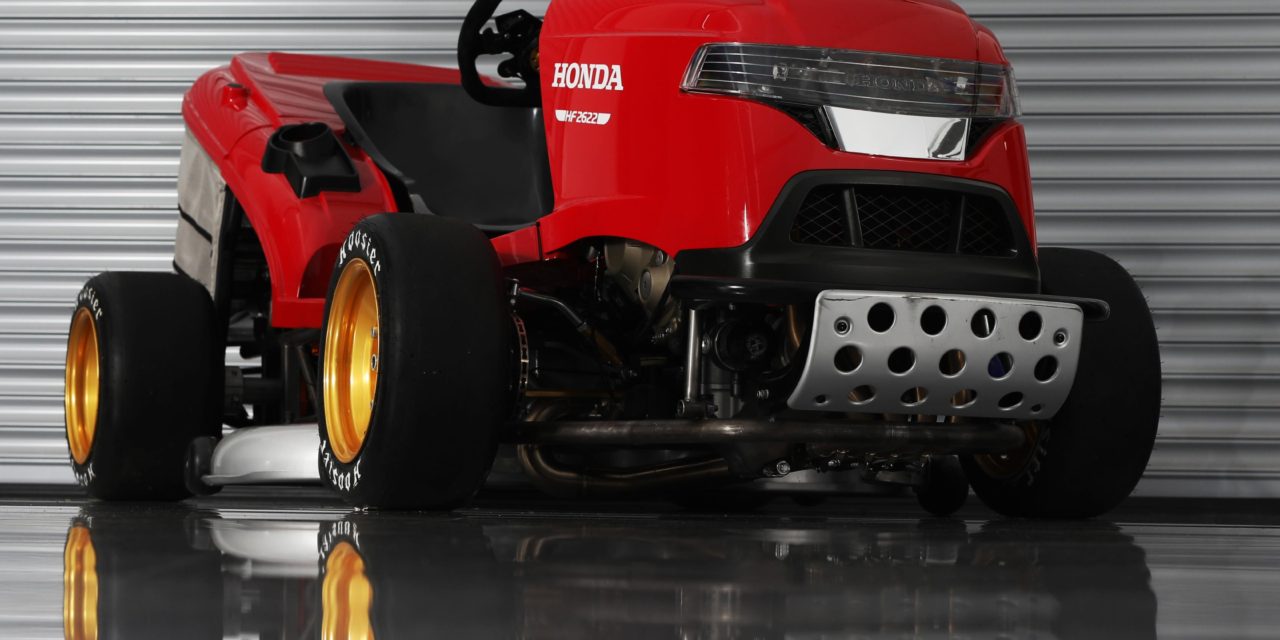 IT’S BACK…MEANER, LOUDER AND FASTER – HONDA’S 150MPH LAWN MOWER #MEANMOWER