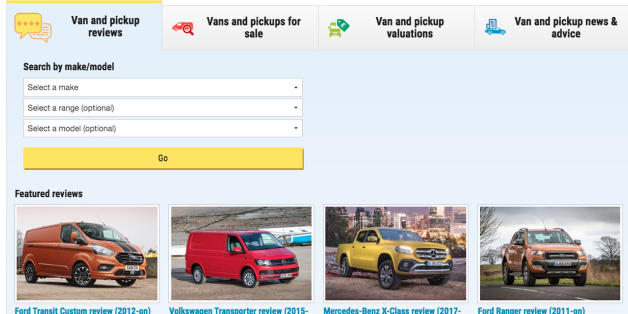PARKERS VANS AND PICKUPS – RELAUNCHED, REFRESHED AND THE NEW NAME FOR PARKERS VANS