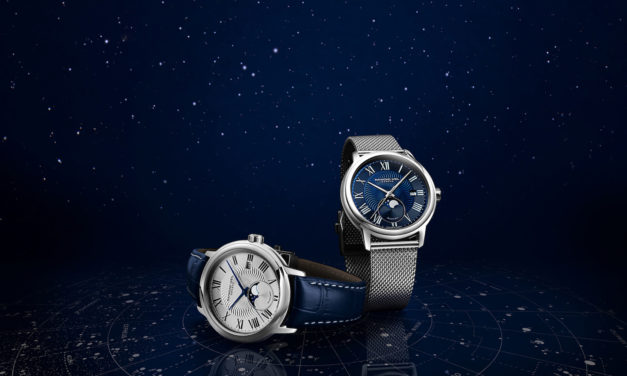 Raymond Weil celebrates the stellar world with the new Maestro Moon Phase Collection