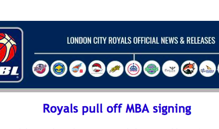 Royals pull off MBA signing