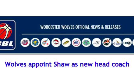 Wolves appoint Shaw as new head coach