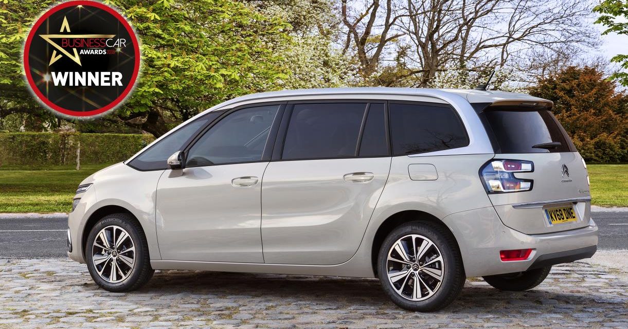 CITROËN GRAND C4 SPACETOURER TAKES BEST MPV CATEGORY WIN IN BUSINESSCAR AWARDS 2018