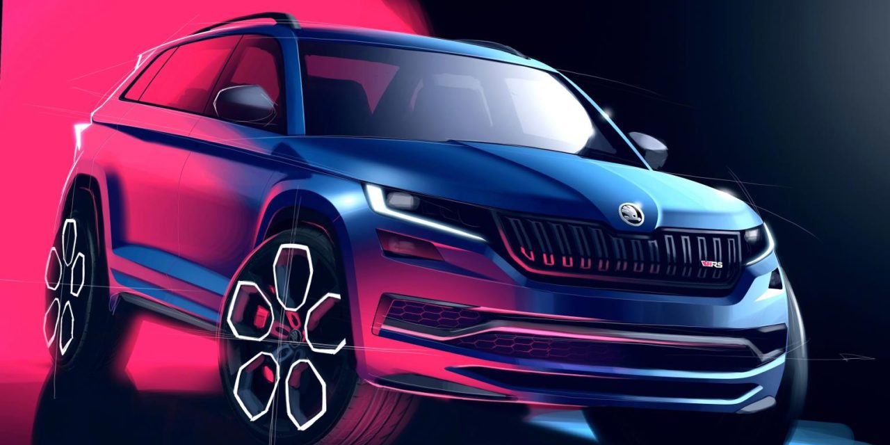 A FIRST LOOK AT THE OVERALL DESIGN OF ŠKODA’S NEW KODIAQ vRS