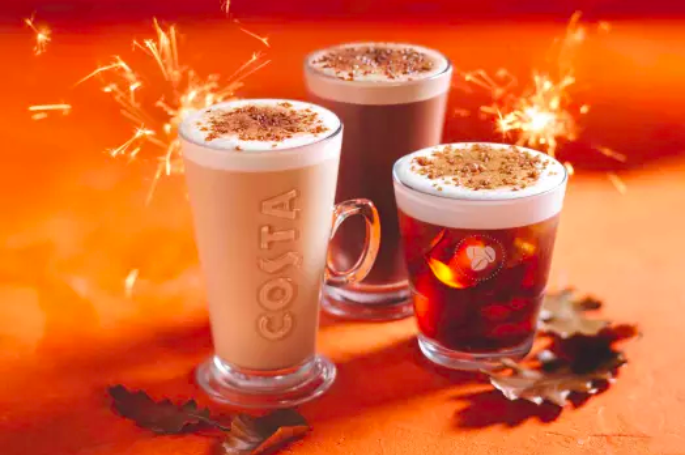 COSTA COFFEE LAUNCHES SMOKIN’ NEW MENU FOR AUTUMN