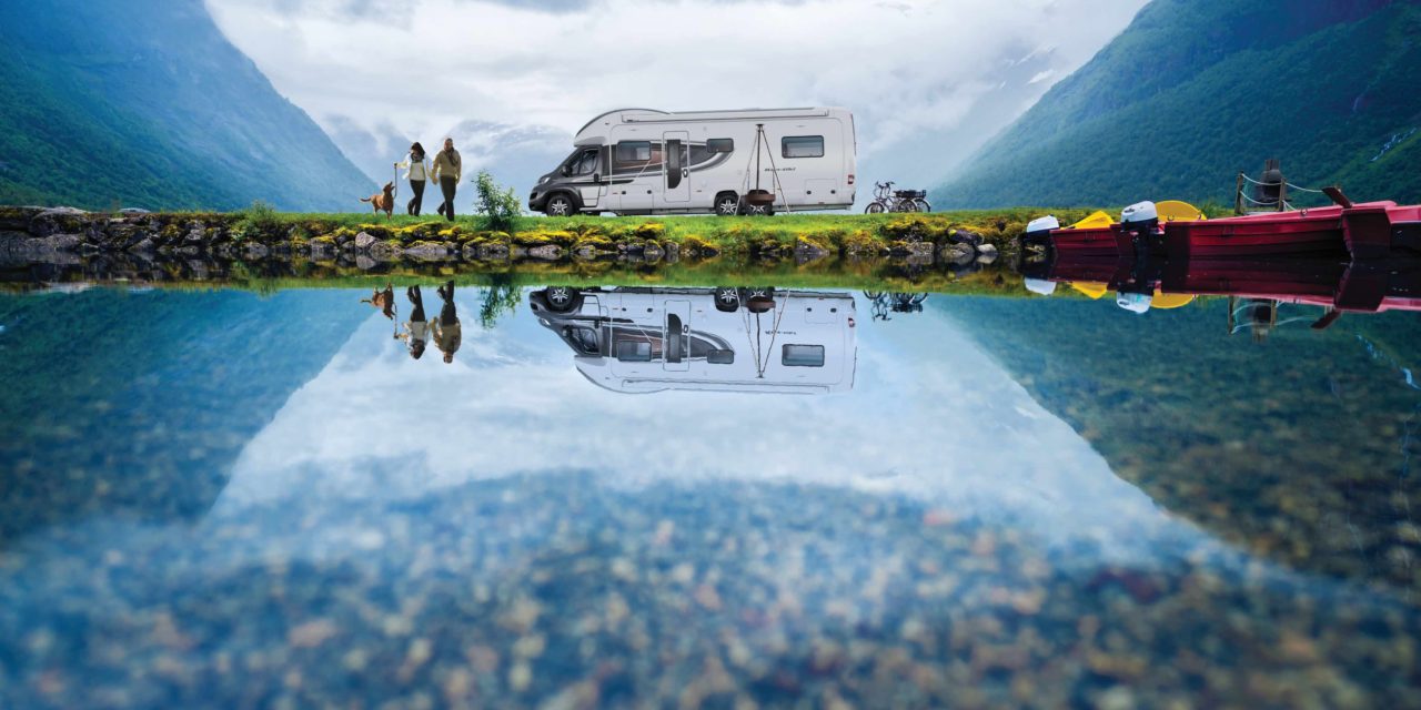 A bumper summer for caravanning and motorhomes: campers enjoy the freedom of short breaks as UK heads towards largest leisure vehicle show