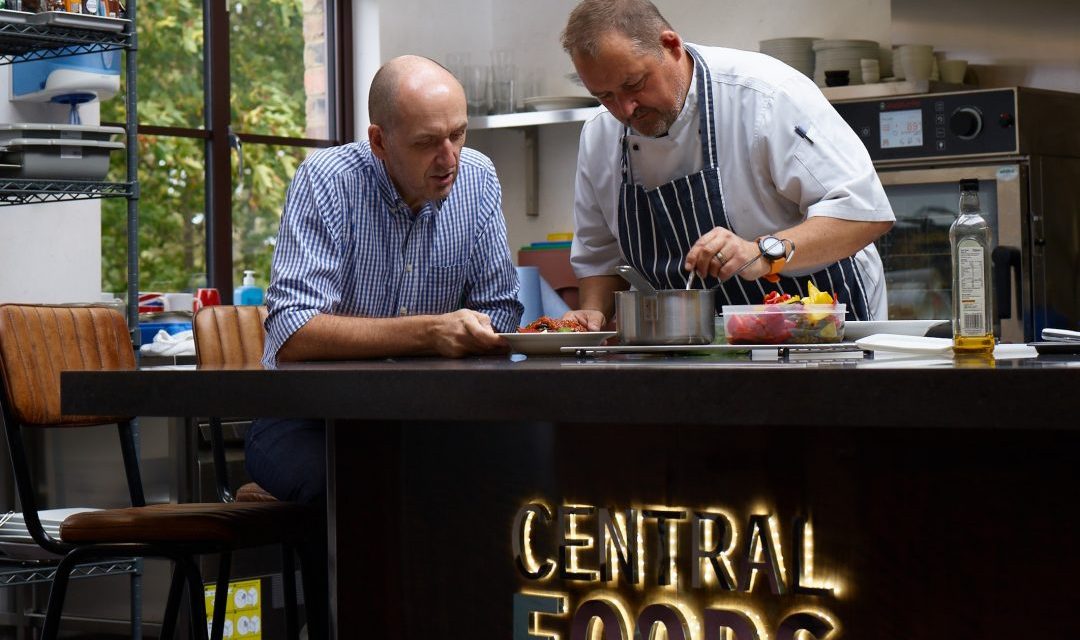 New product development kitchen unveiled at frozen food distributor Central Foods