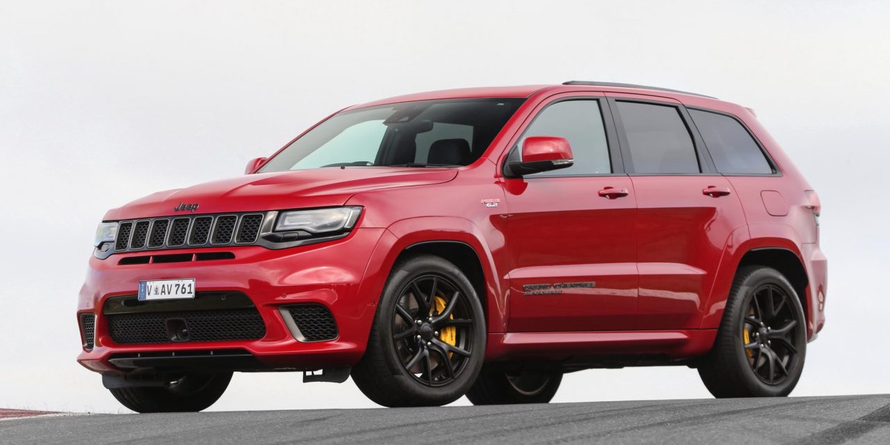 UK PRICING ANNOUNCED FOR NEW JEEP GRAND CHEROKEE TRACKHAWK