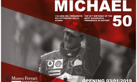 ‘MICHAEL 50’, SCHUMACHER EXHIBITION TO OPEN AT FERRARI MUSEUM
