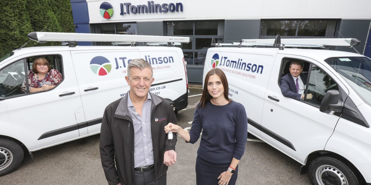 J Tomlinson drives ahead with 200 vans