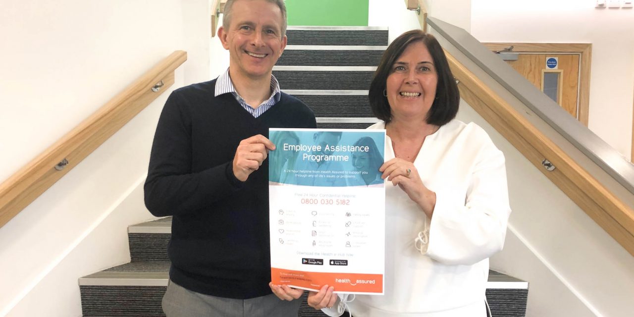 J Tomlinson supports staff with employee assistance programme