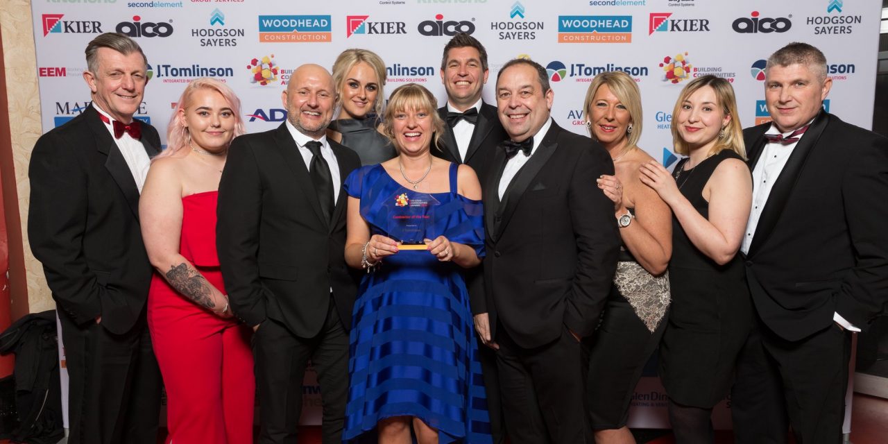 J Tomlinson announced Contractor of the Year at 2019 Building Communities Awards