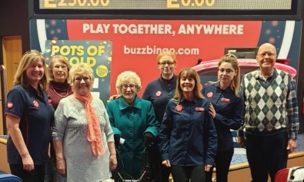 74-year-old Bingo-loving local honoured as Boston welcomes new Buzz Bingo club