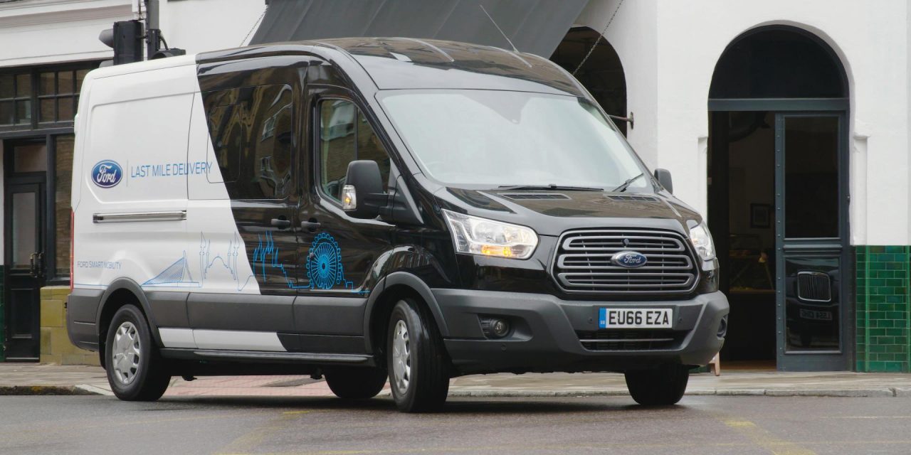 FORD’S NEW TAKE ON GETTING PARCELS TO YOUR DOOR COULD HELP SPEED DELIVERIES, EASE CONGESTION AND IMPROVE AIR QUALITY