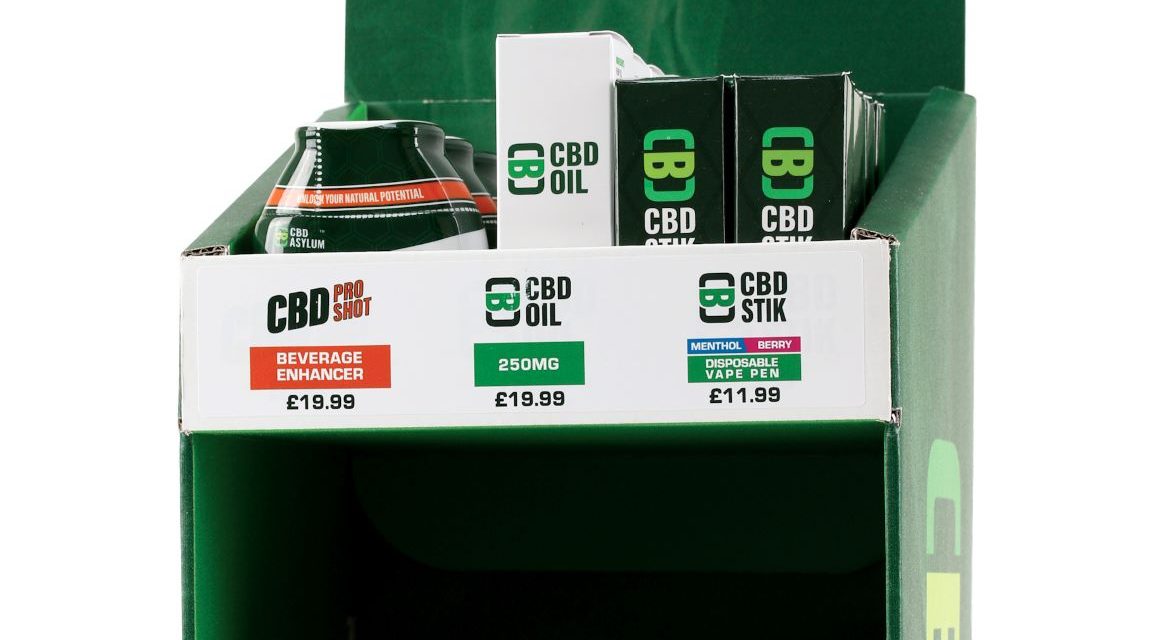 UK’s first CBD counter display unit aims to bring cannabidiol into the mainstream retail market