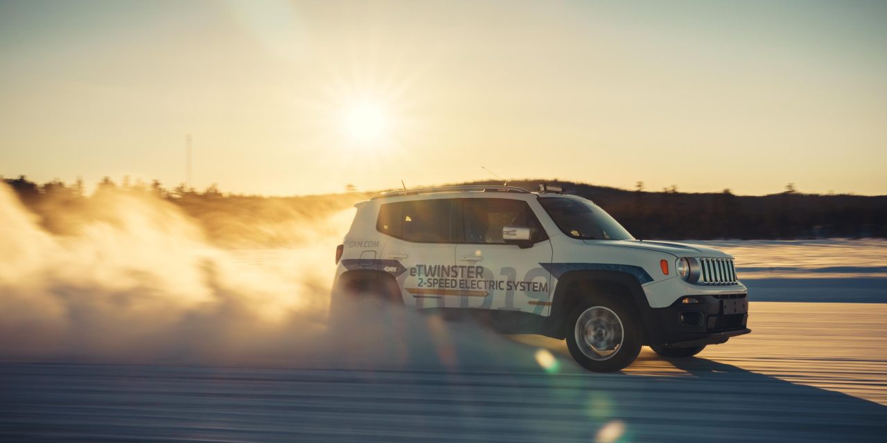 GKN TRIALS WORLD-FIRST BATTERY ELECTRIC VEHICLE WITH TWO-SPEED TRANSMISSION AND TORQUE VECTORING
