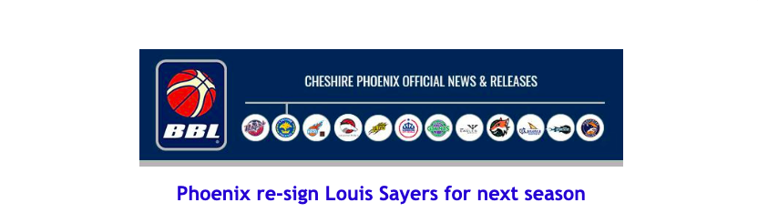 Phoenix re-sign Louis Sayers for next season