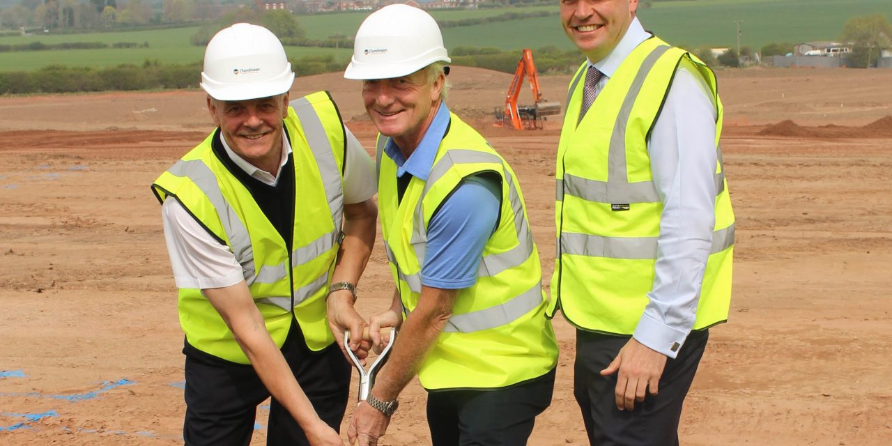 J Tomlinson breaks ground in preparation for brand new golf clubhouse