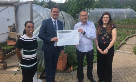 Focus Consultants raises much-needed cash for valued community asset in Nottingham