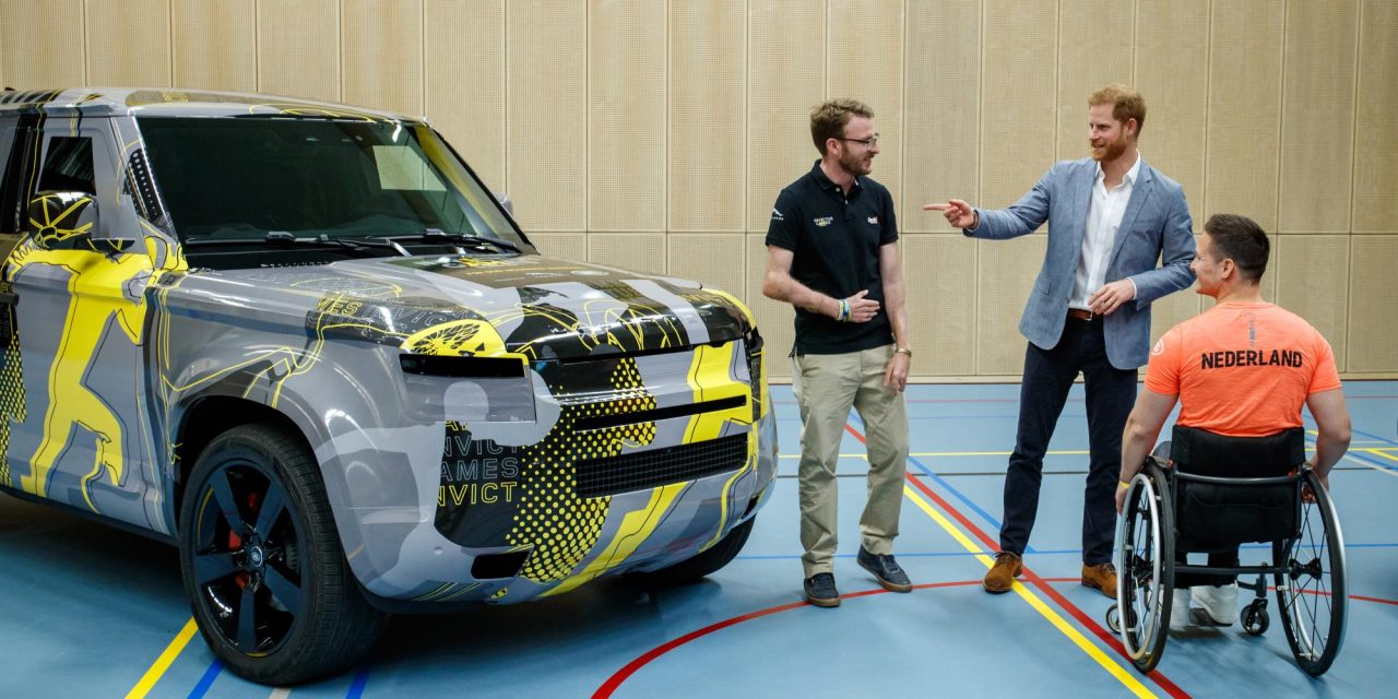 HRH THE DUKE OF SUSSEX STARTS COUNTDOWN TO INVICTUS GAMES THE HAGUE 2020 PRESENTED BY JAGUAR LAND ROVER