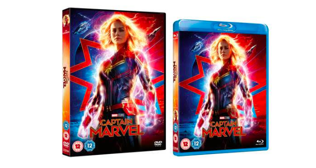 CAPTAIN MARVEL – ON BLU-RAY, 3D BLU-RAY, DVD & 4K ULTRA HD – 15th JULY