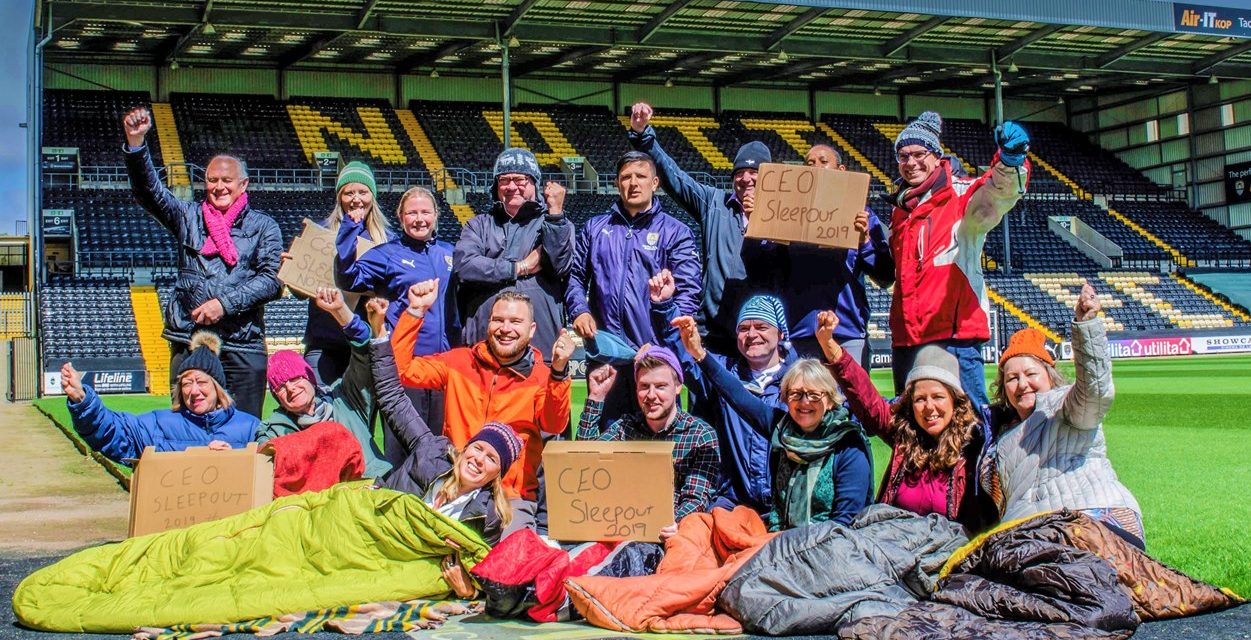 CEO Sleepout challenges Nottingham Business Leaders