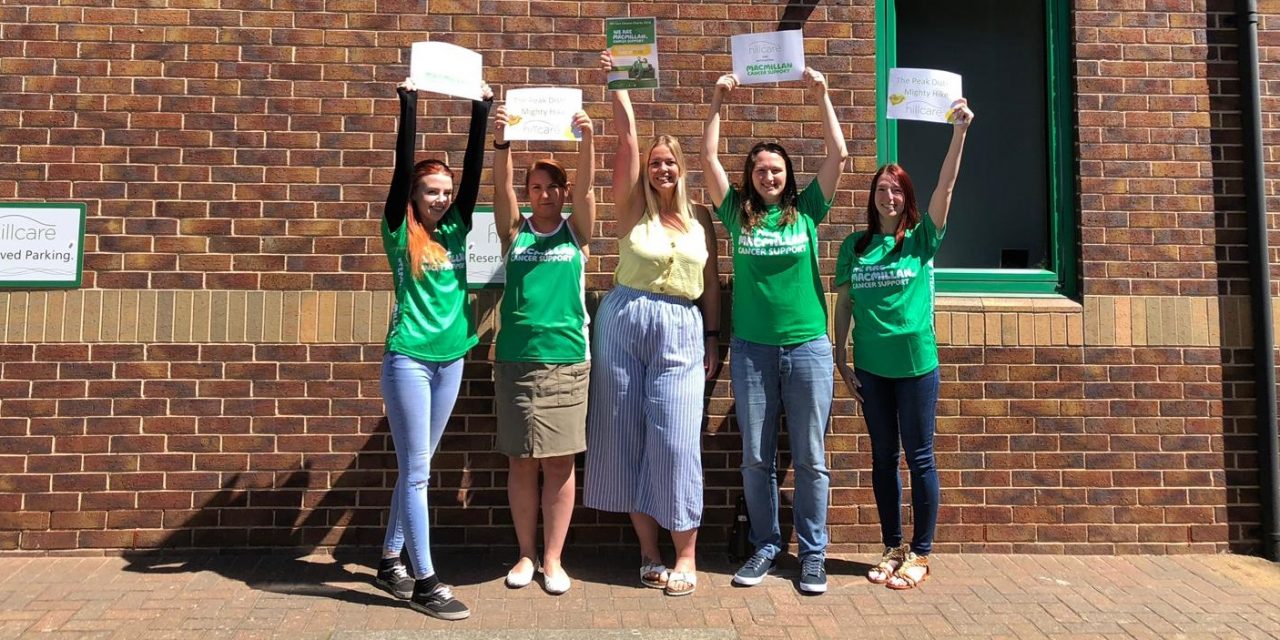 Care home staff’s marathon hike for cancer charity