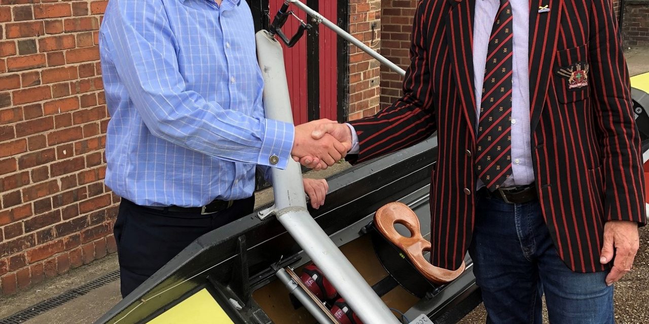 BSP Consulting makes a splash in its 20th anniversary year and sponsors boat used by promising young rowers