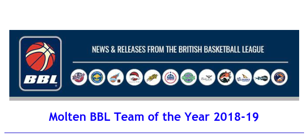 Molten BBL Team of the Year 2018-19