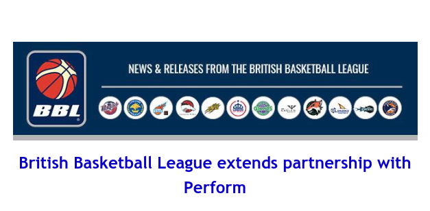 British Basketball League extends partnership with Perform