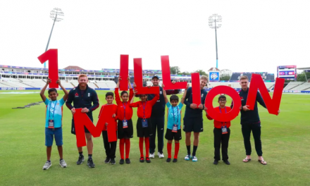 One Million Not Out – ICC Men’s Cricket World Cup Helps to Inspire Future Generations of Players and Fans