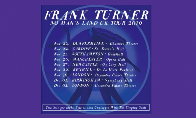 FRANK TURNER ANNOUNCES 9 DATE UK HEADLINE TOUR