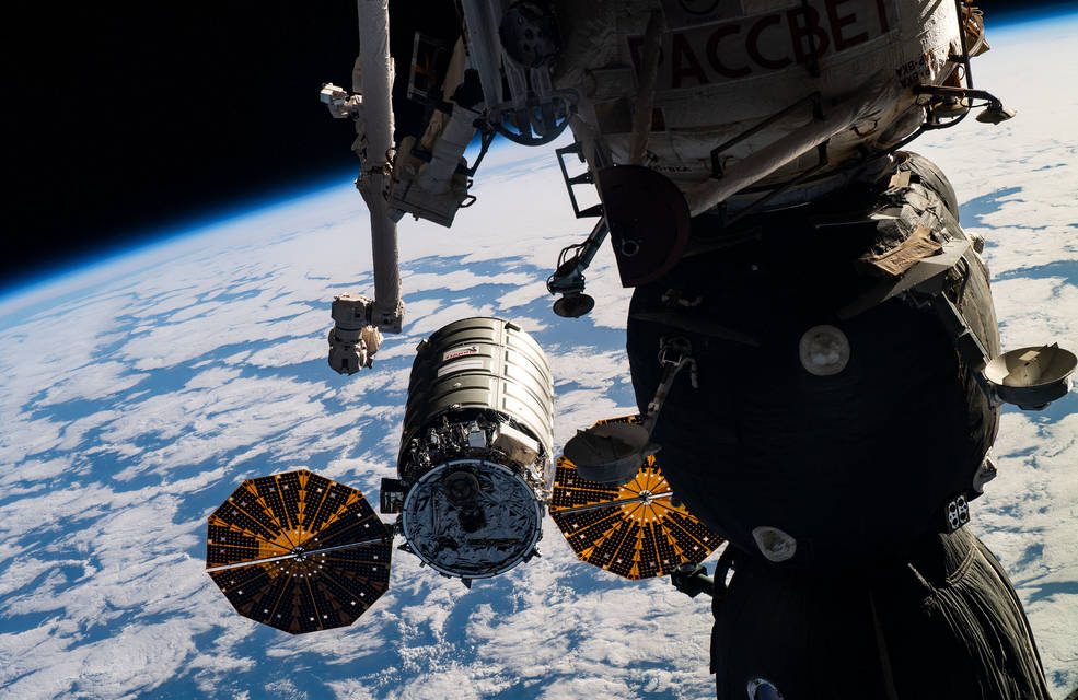 NASA Television to Broadcast Space Station Departure of Cygnus Cargo Ship