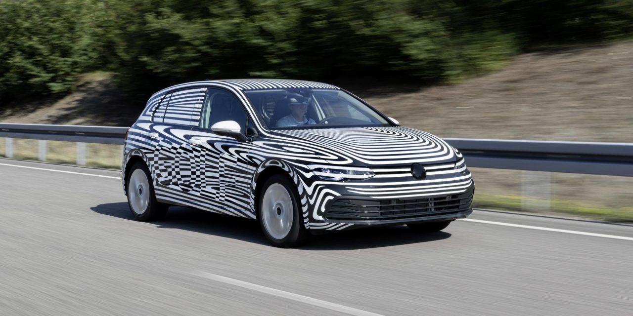 FINAL TESTING PHASE OF THE NEW GOLF HAS STARTED