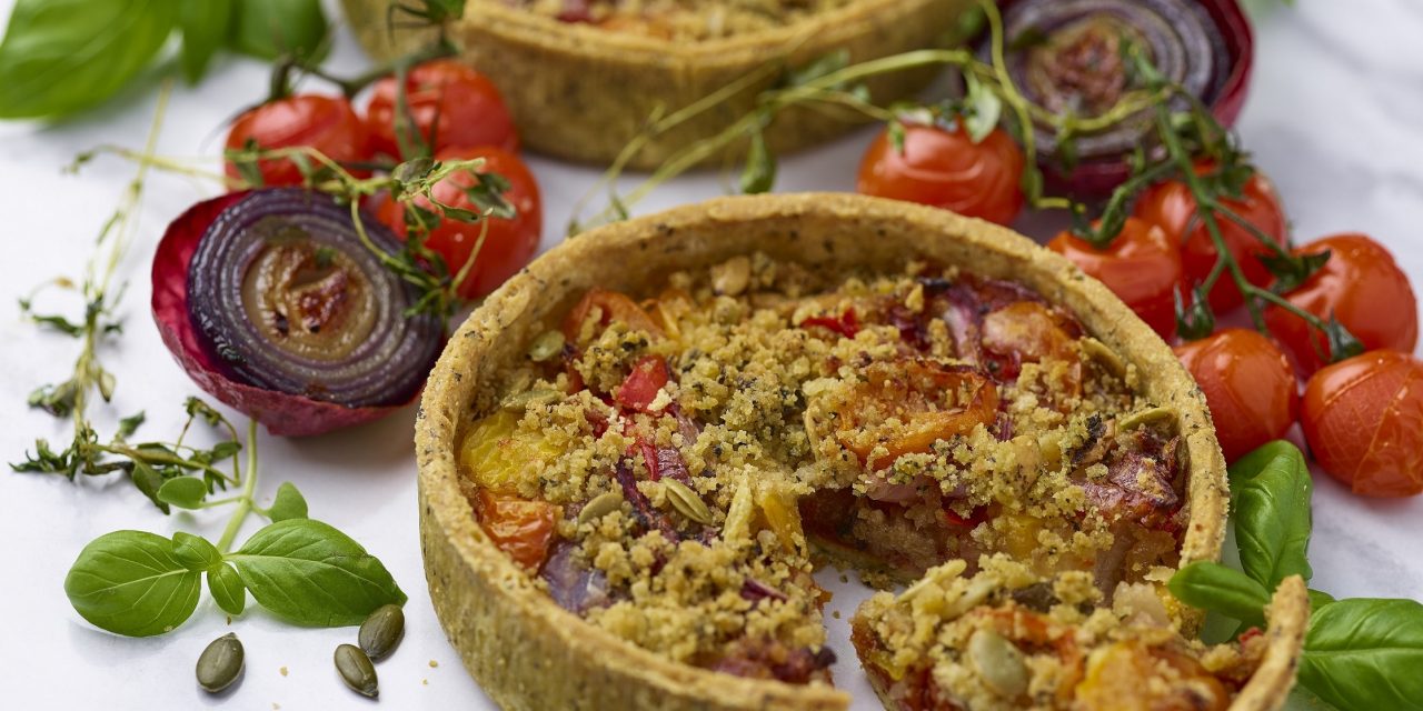 Central Foods launches vegan Mediterranean Vegetable Tart for Christmas menus