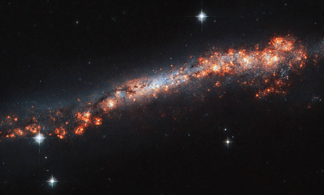 Hubble Traces a Galaxy’s Outer Reaches