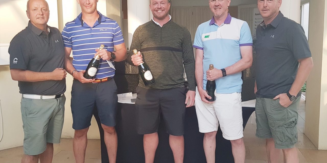 East Midlands businesses take a swing for charity at CAPS golf day