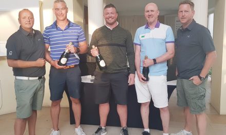 East Midlands businesses take a swing for charity at CAPS golf day