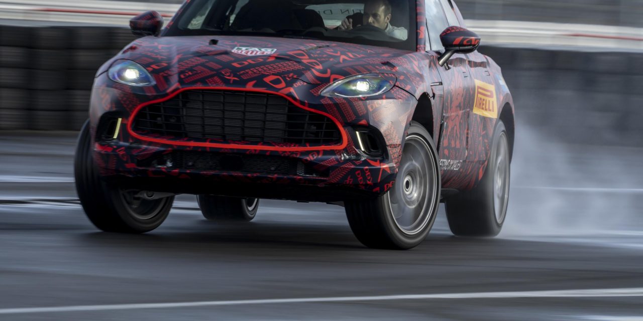 ASTON MARTIN’S FIRST SUV POWERS INTO FINAL STAGES OF DEVELOPMENT