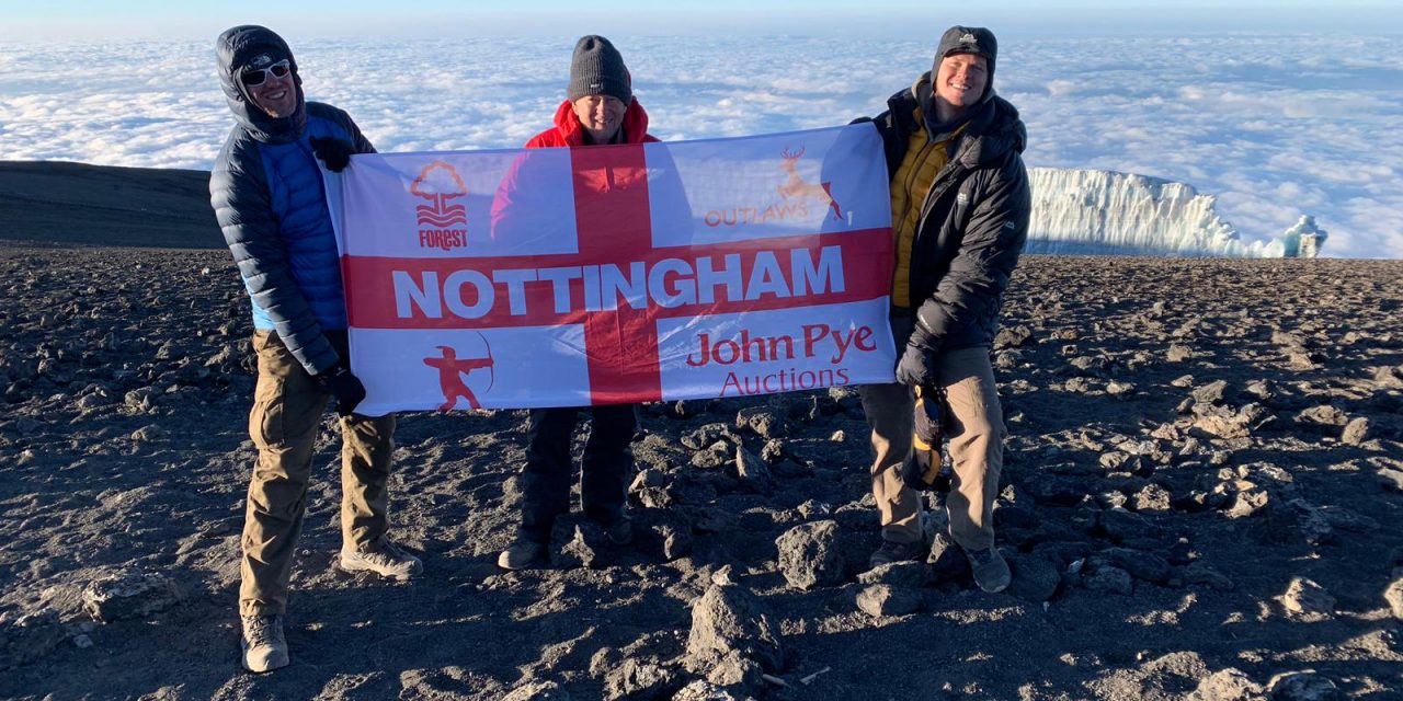 John Pye duo aims high for charity with Kilimanjaro climb