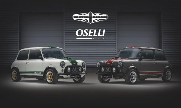 DAVID BROWN AUTOMOTIVE TAKES COVERS OFF MINI REMASTERED, OSELLI EDITION