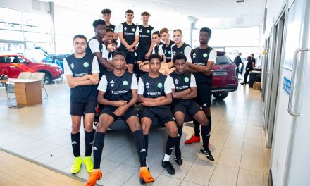New kits for Northampton junior footballers courtesy of Bristol Street Motors