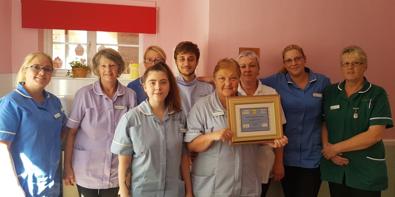 Dignity award for Chesterfield care home
